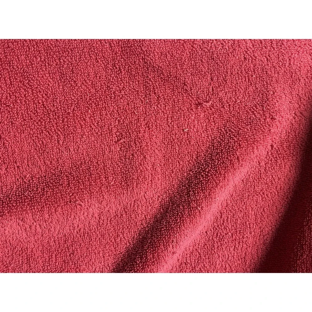 Vintage Ralph Lauren Beach Towel Striped Cotton‎ 62x36 Red Green Embroidered